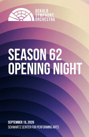 9/15/2026 | DeKalb Symphony Orchestra—Season 62 Opening Night