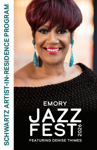 2/5-7/2026 | Schwartz-Artist-in-Residence, Emory Jazz Fest 2026: Vocalist Denise Thimes and the Gary Motley Quartet