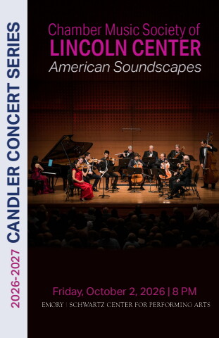 10/2/2026 | Candler Concert Series: Chamber Music Society of Lincoln Center: American Soundscapes