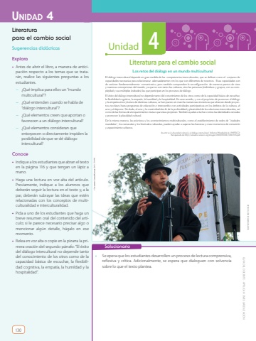Lengua y Literatura Libro Docente Applica 2.0 BGU 2 Unidad 4