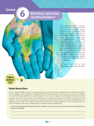 Educación para la Ciudadanía Applica 2.0 BGU 2 Unidad 6