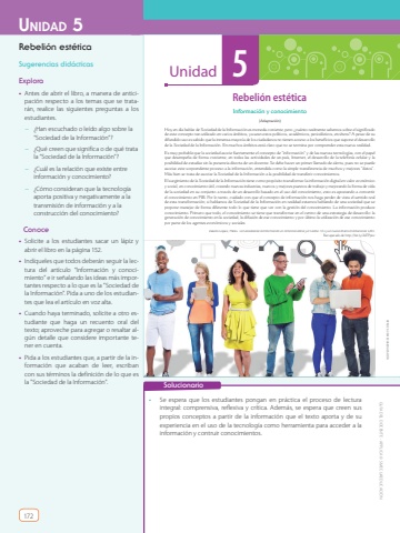 Lengua y Literatura Libro Docente Applica 2.0 BGU 2 Unidad 5