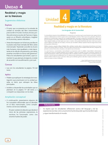 Lengua y Literatura Libro Docente Applica 2.0 BGU 3 Unidad 4
