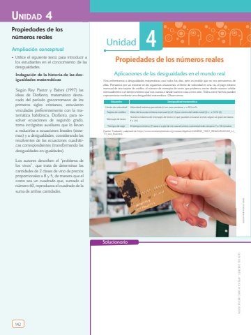 Matemática Libro Docente Applica 2.0 BGU 1 Unidad 4