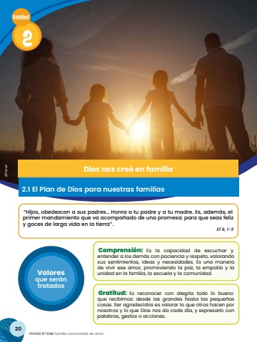 Espiritualmente EGB 8 Unidad 2