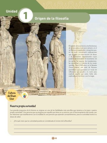 Filosofía Applica 2.0 BGU 1 Unidad 1