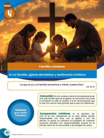 Espiritualmente EGB 8 Unidad 4