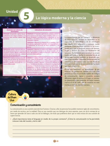 Filosofía Libro Docente Applica 2.0 BGU 1 Unidad 5
