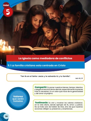 Espiritualmente EGB 8 Unidad 5