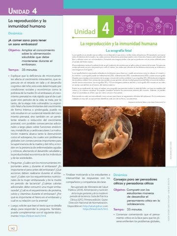 Biología Guía del Docente Applica 2.0 BGU 2 Unidad 4