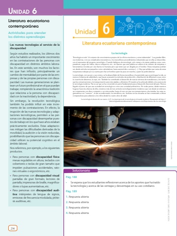 Lengua y Literatura Libro Docente Applica 2.0 BGU 3 Unidad 6