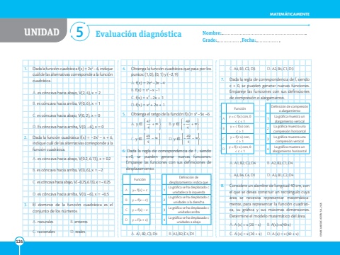 Matemáticamente 10 Unidad 5 PROF