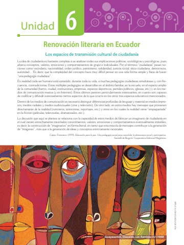 Lengua y Literatura Applica 2.0 BGU 2 Unidad 6