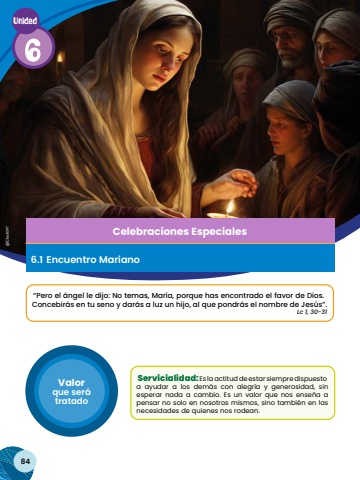 Espiritualmente EGB 8 Unidad 6