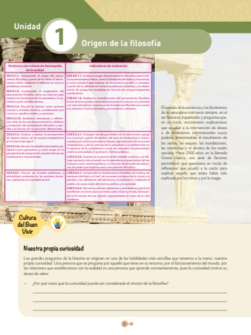 Filosofía Libro Docente Applica 2.0 BGU 1 Completo