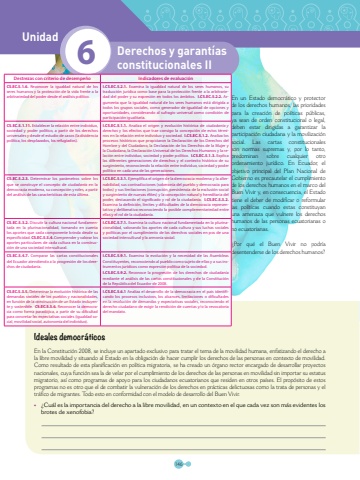 Educación para la Ciudadanía Libro Docente Applica 2.0 BGU 2 Unidad 6
