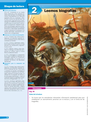 SAVIA+ Lengua y Literatura EBG 8 Unidad 2 Docente