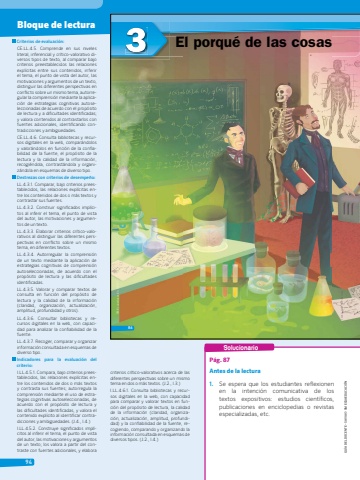 SAVIA+ Lengua y Literatura EBG 9 Unidad 3 Docente