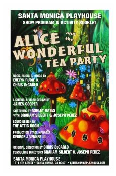 ALICE Show Program and Activity Book Santa Monica Playhouse