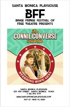 SMPlayhouse BFF 2023 Hope Levy's CONNIE CONVERSE UNIVERSE Show Program