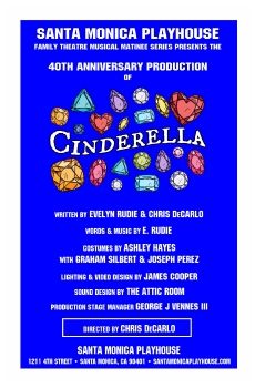 Cinderella 2024 Show Program Santa Monica Playhouse