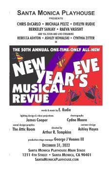 New Years Eve 2022 at Santa Monica Playhouse show program