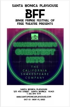 SMPlayhouse BFF 2023 SHAKESPEARE'S GREATEST HITS Show Program