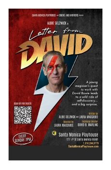 Letter from David Albie Selznick show program Santa Monica Playhouse