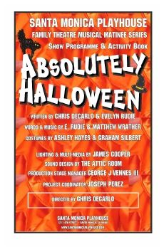 Absolutely Halloween show program 2025 Santa Monica Playhouse