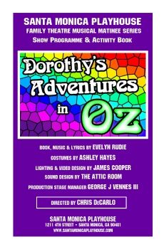 SMPlayhouse DOROTHY'S ADVENTURES IN OZ November 2023 show program