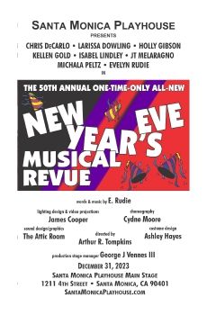 New Years Eve 2023 Show Program Santa Monica Playhouse