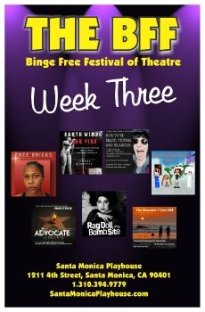 BFF 2025 Week Three show program Santa Monica Playhouse