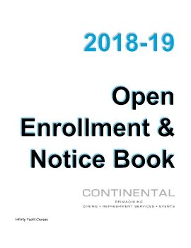 2017-18 Inifinity Benefits & Notices Book
