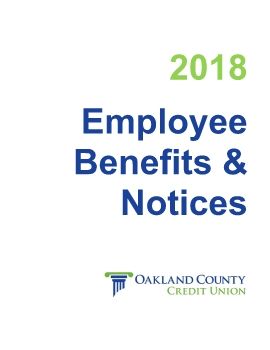 2017-18 Universal FCU Benefits Notices Book