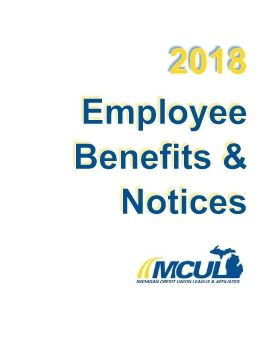 2018 MCUL Benefits & Notices