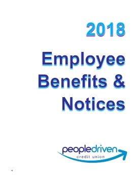2018 PDCU Benefits Notices Book