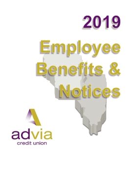2017 Advia CU Benefits & Notices  WI/IL