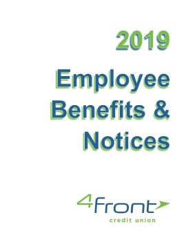 2018 4Front CU Benefits & Notices