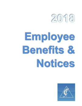 2017 CFCU Benefits and Notices Book