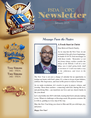 UIC Newsletter ~ January 2025