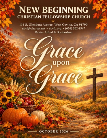 New Beginning Christian Fellowship Church October Bulletin 2026