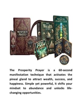 Prosperity Prayer™ by Stephan Andrews Program Audio Digital