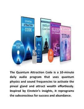 Quantum Attraction Code™ by Roger Paulson Program Audio Digital