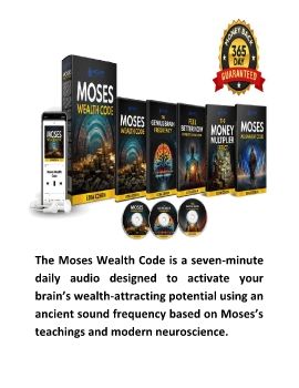 Moses Wealth Code™ PDF eBook by Ezra Cohen Program Digital