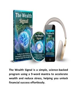 The Wealth Signal™ by Dr. Steven Newton Program Audio Digital