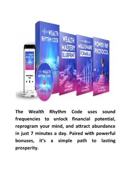 Wealth Rhythm Code™ by Dr. Joe Vitale Program Audio Digital