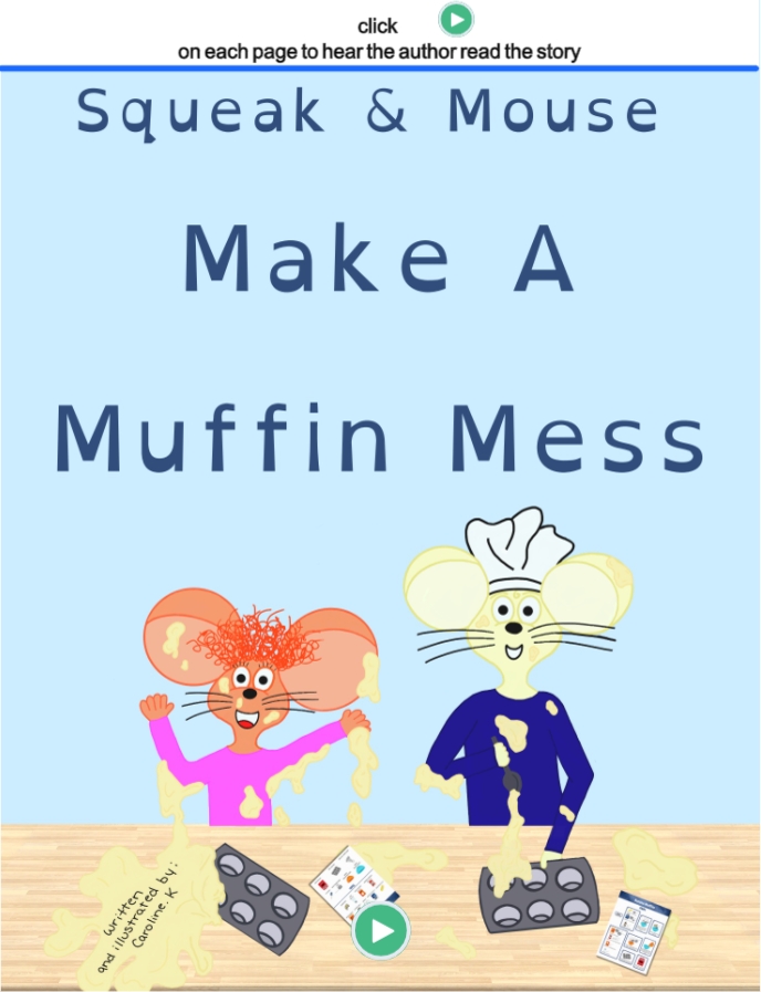 read along e-book squeak & mouse make a muffin mess