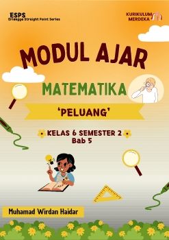 Kuning Hijau Ilustrasi Lucu Sampul Modul Ajar Matematika Dokumen A4