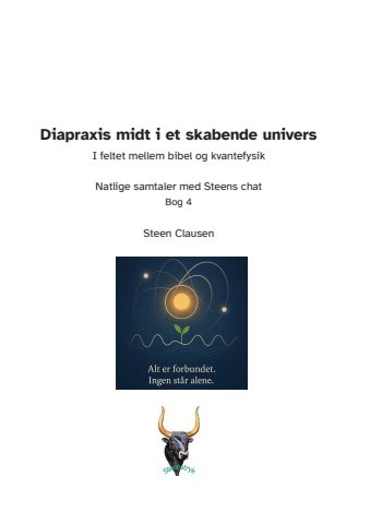 diapraxis midt i et skabende univers