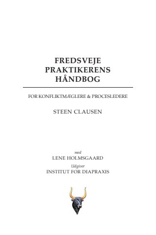 fredsveje praktikerens håndbog